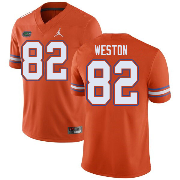 Jordan Brand Men #82 Ja'Markis Weston Florida Gators College Football Jerseys Sale-Orange